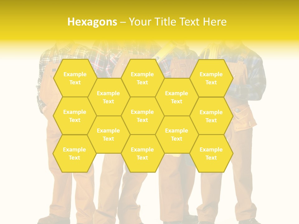 Drill Cable Occupation PowerPoint Template