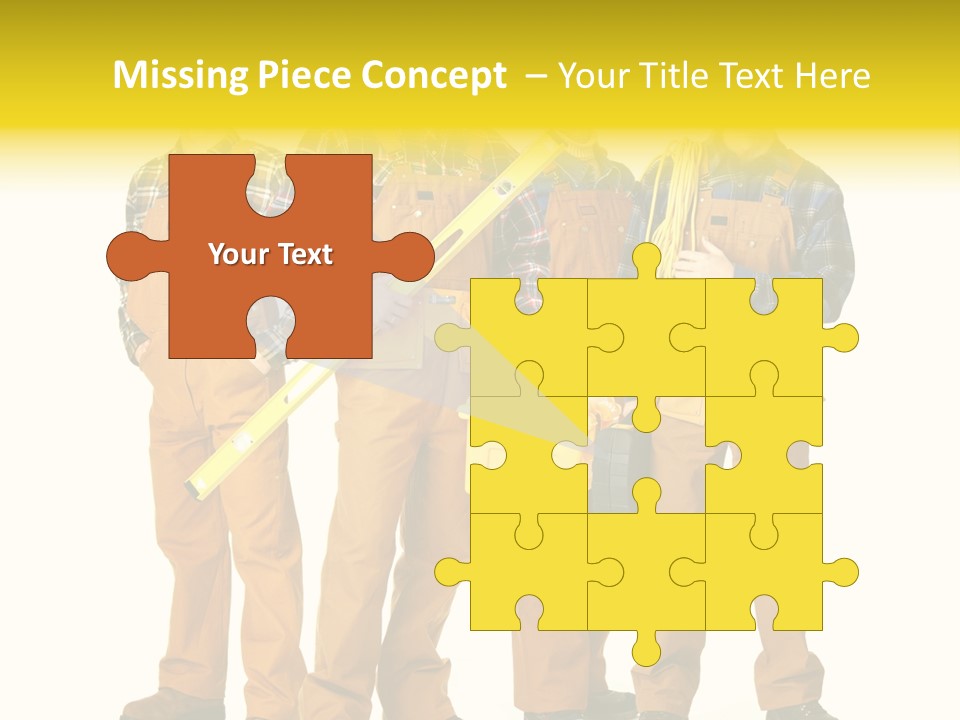 Drill Cable Occupation PowerPoint Template