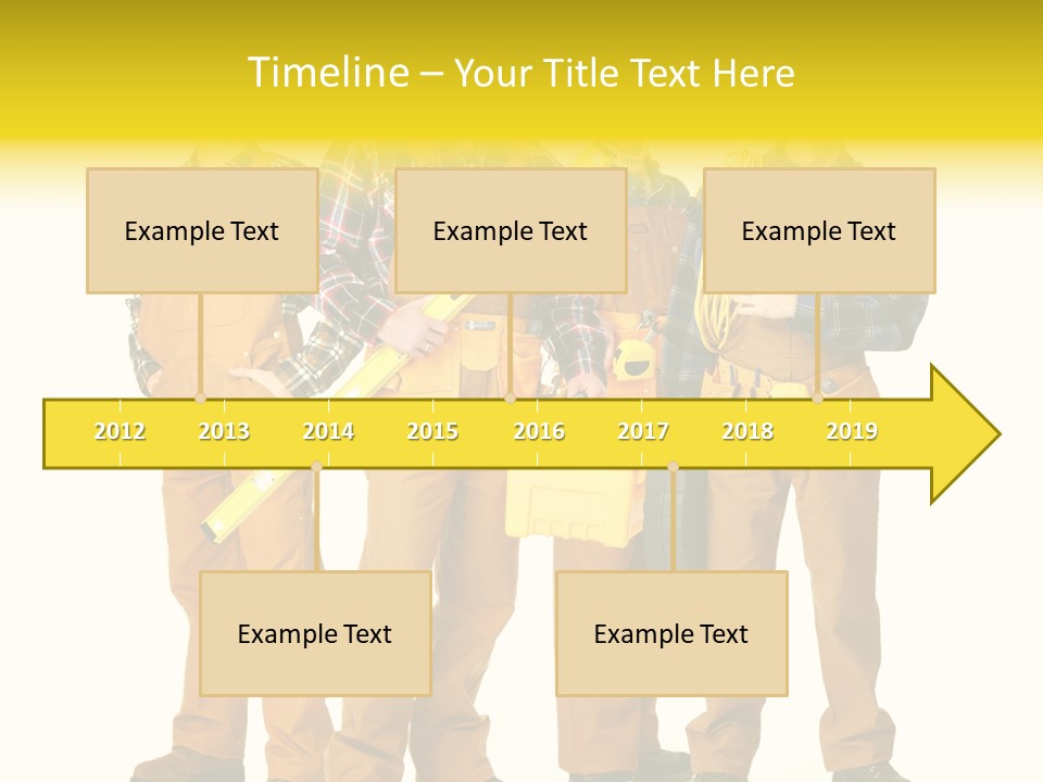 Drill Cable Occupation PowerPoint Template
