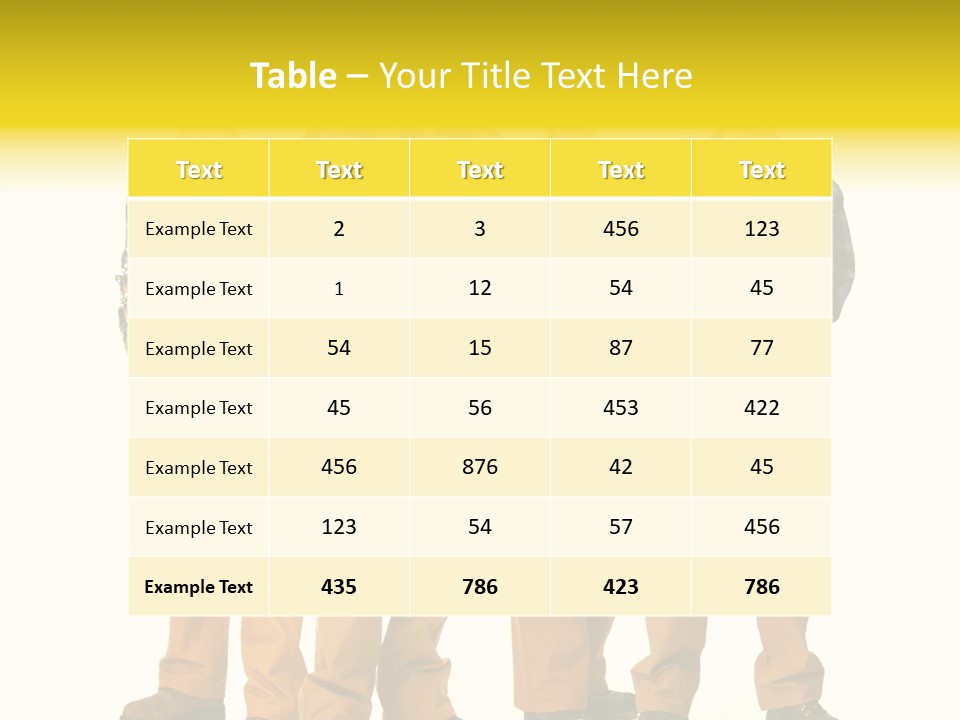 Drill Cable Occupation PowerPoint Template