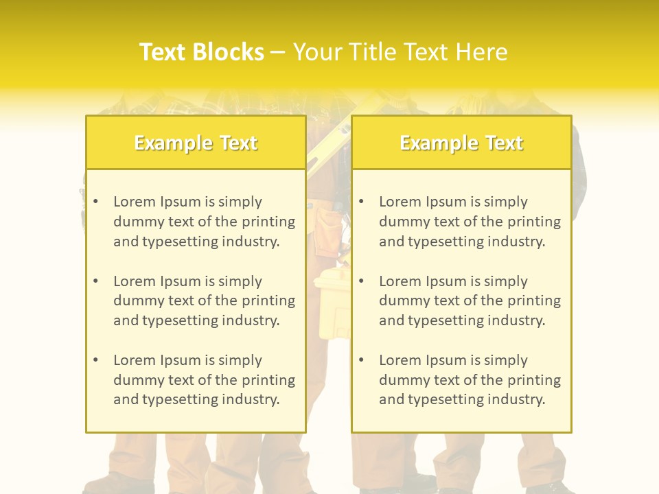 Drill Cable Occupation PowerPoint Template