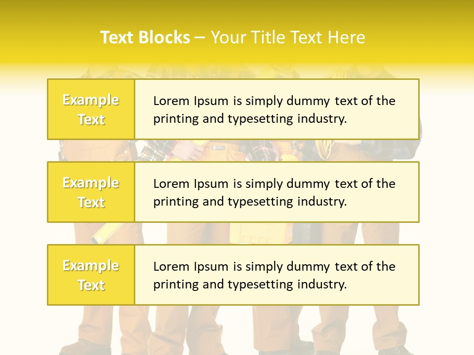 Drill Cable Occupation PowerPoint Template