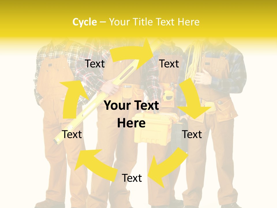 Drill Cable Occupation PowerPoint Template