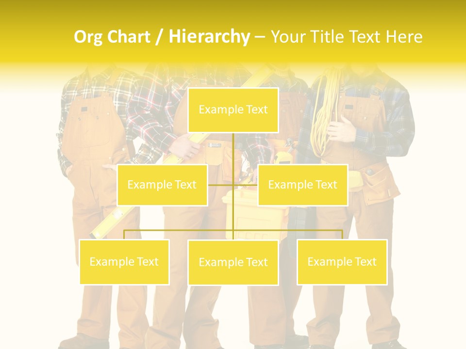 Drill Cable Occupation PowerPoint Template