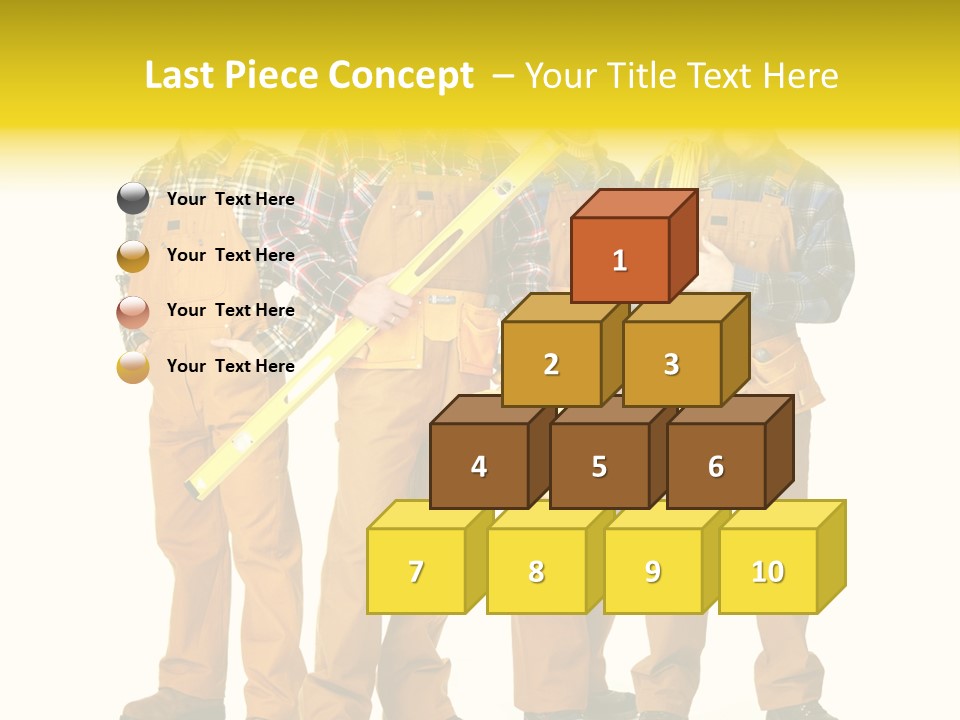 Drill Cable Occupation PowerPoint Template