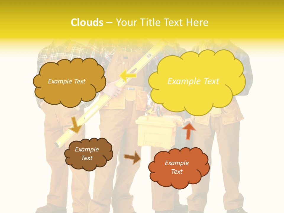 Drill Cable Occupation PowerPoint Template