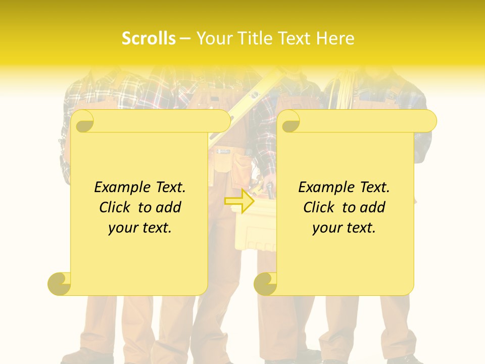 Drill Cable Occupation PowerPoint Template
