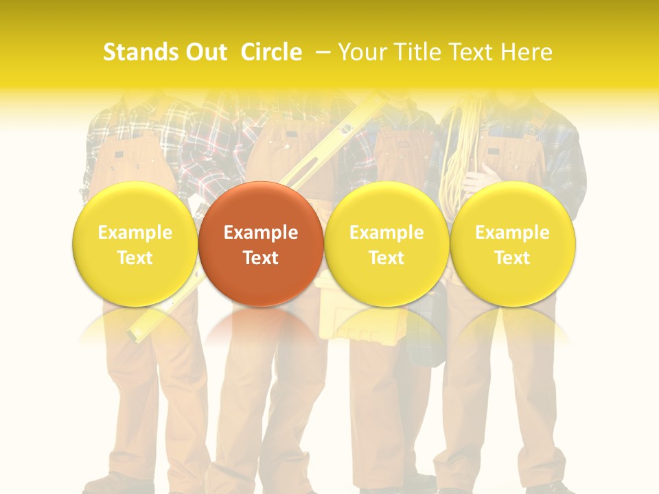 Drill Cable Occupation PowerPoint Template