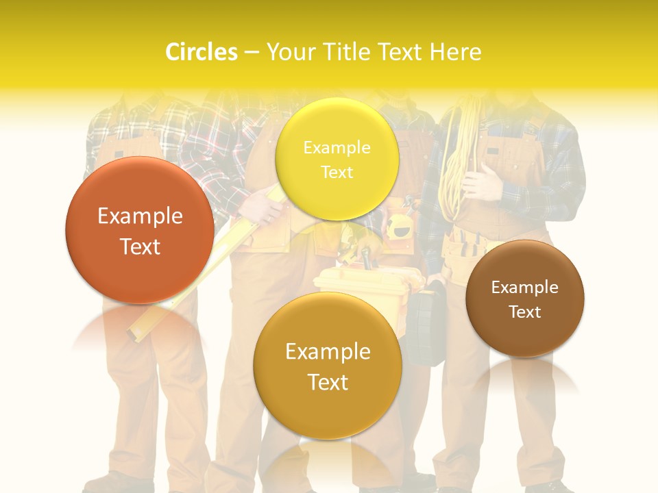 Drill Cable Occupation PowerPoint Template