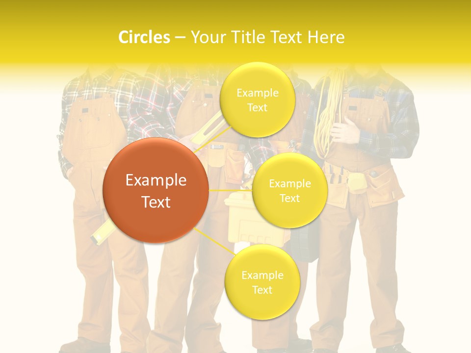 Drill Cable Occupation PowerPoint Template