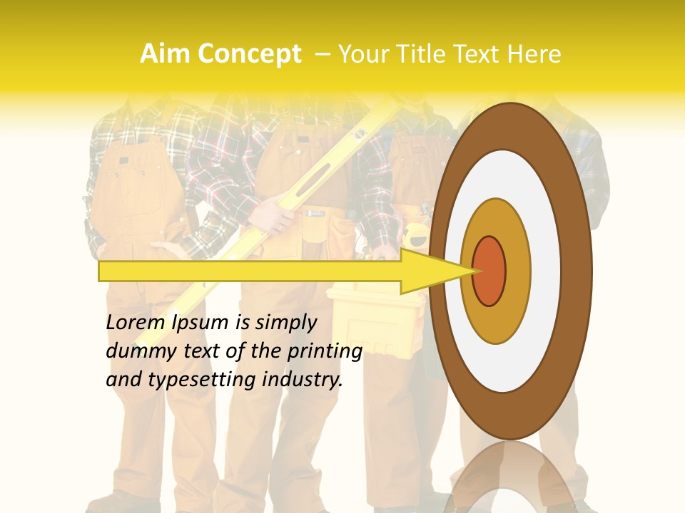 Drill Cable Occupation PowerPoint Template