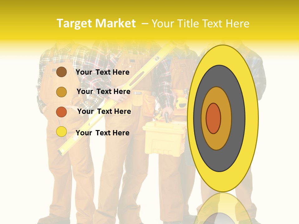 Drill Cable Occupation PowerPoint Template