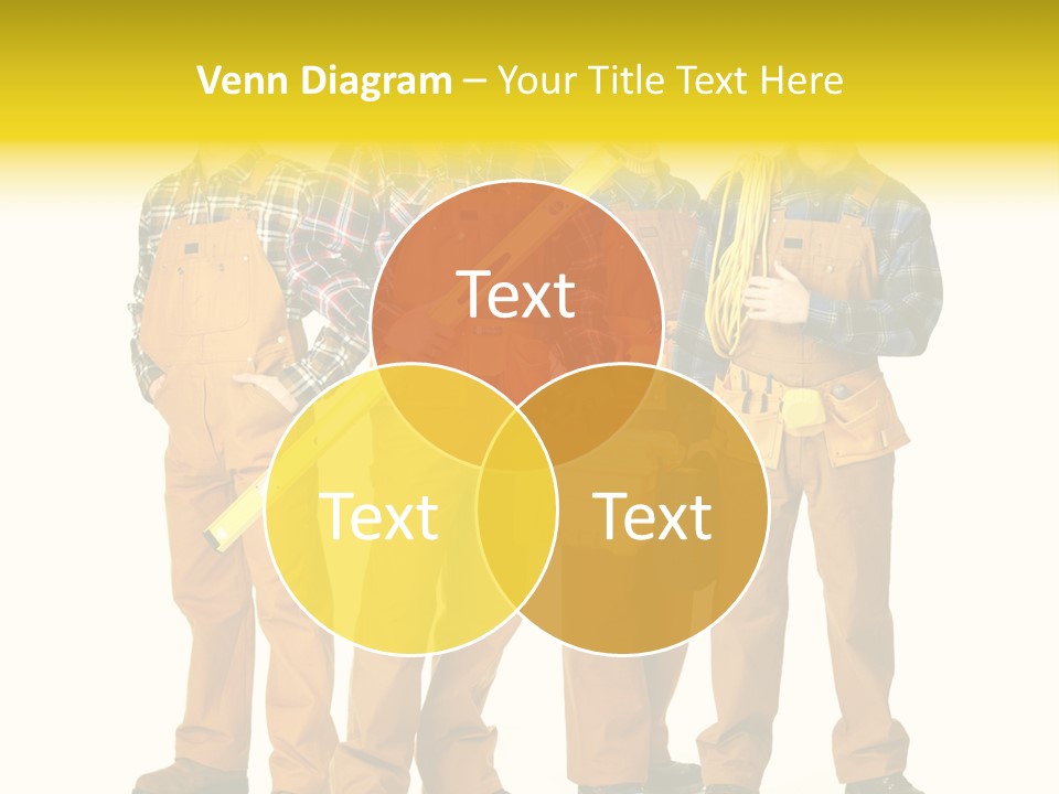 Drill Cable Occupation PowerPoint Template