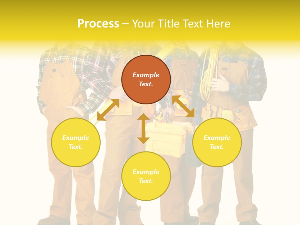 Drill Cable Occupation PowerPoint Template