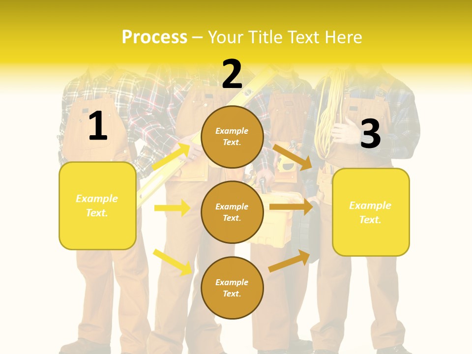Drill Cable Occupation PowerPoint Template