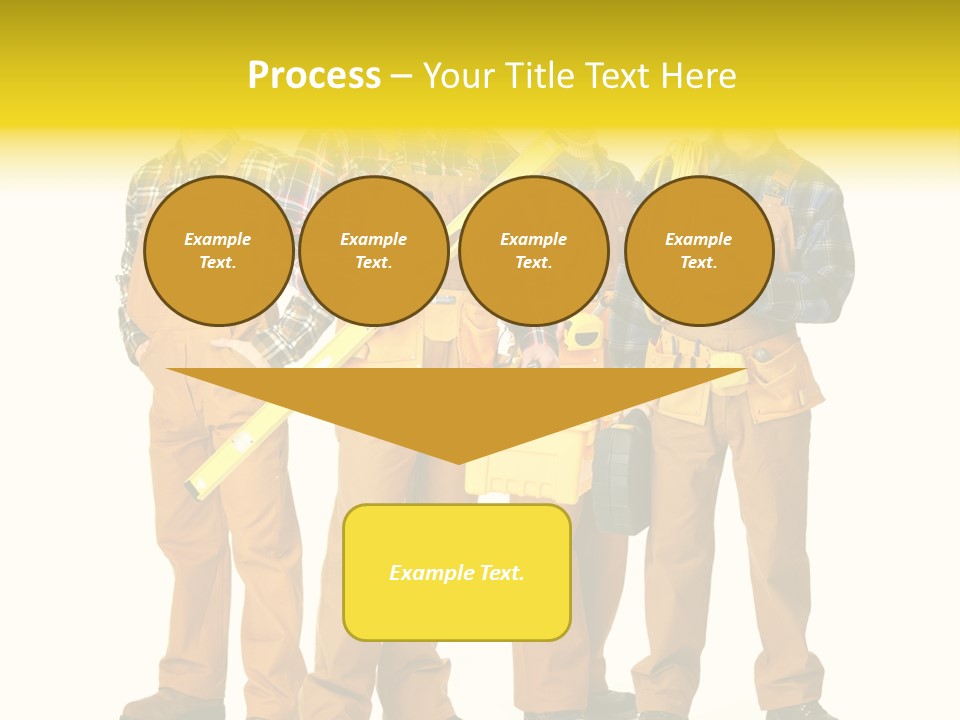 Drill Cable Occupation PowerPoint Template