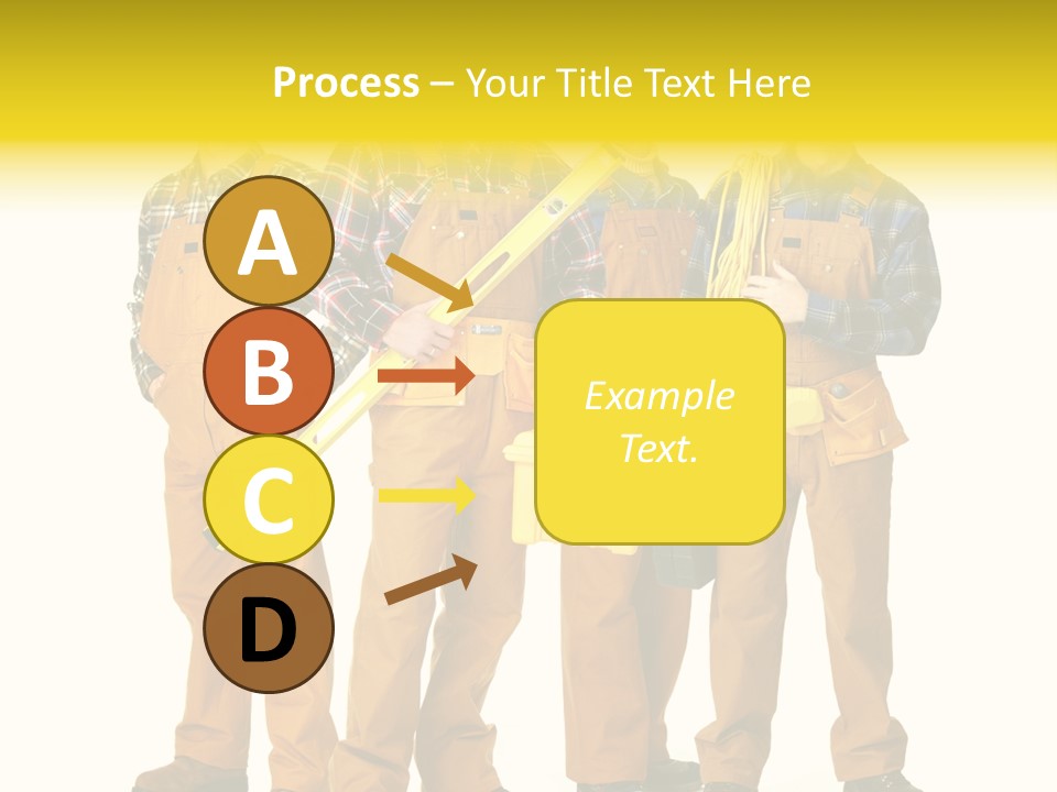 Drill Cable Occupation PowerPoint Template