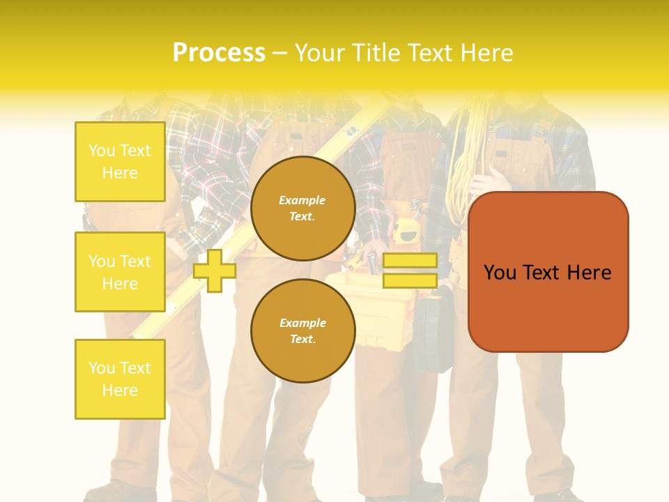 Drill Cable Occupation PowerPoint Template