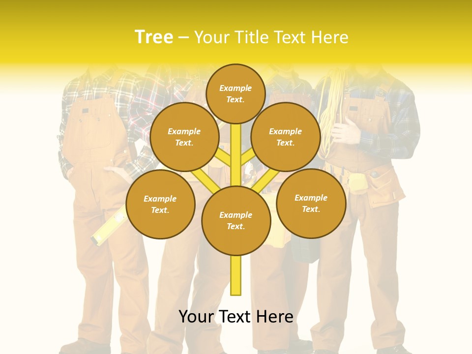 Drill Cable Occupation PowerPoint Template