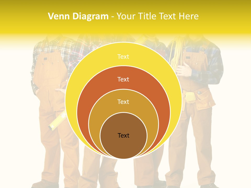 Drill Cable Occupation PowerPoint Template