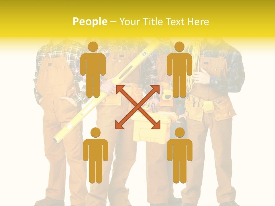 Drill Cable Occupation PowerPoint Template