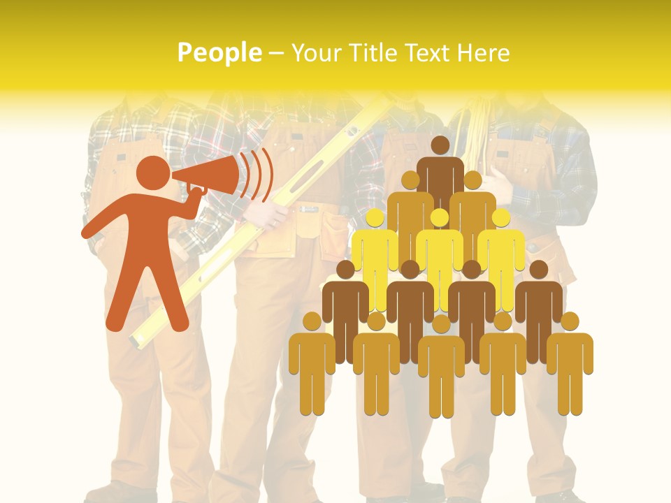 Drill Cable Occupation PowerPoint Template