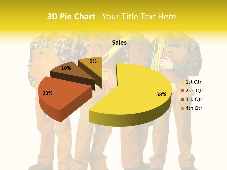 Drill Cable Occupation PowerPoint Template