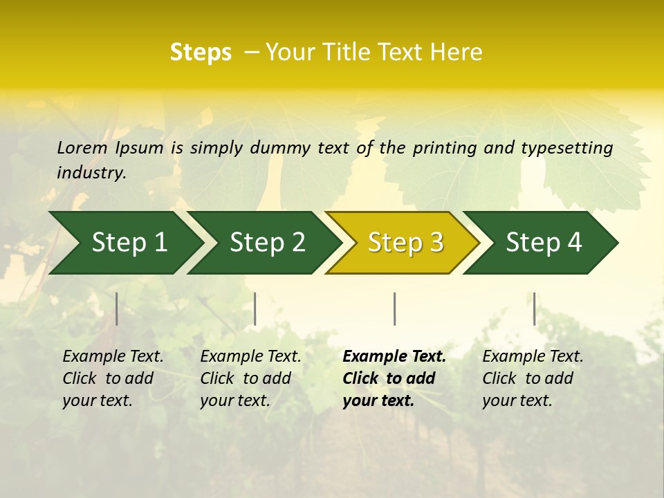 Napa Beauty Agriculture PowerPoint Template