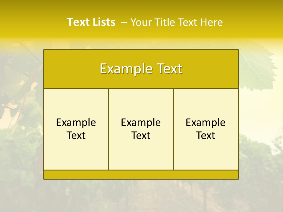 Napa Beauty Agriculture PowerPoint Template
