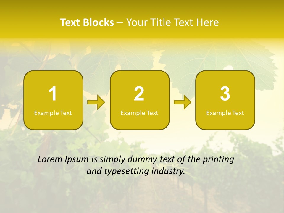Napa Beauty Agriculture PowerPoint Template