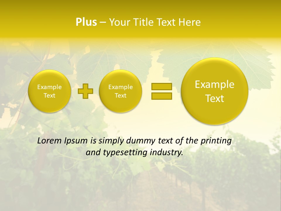 Napa Beauty Agriculture PowerPoint Template