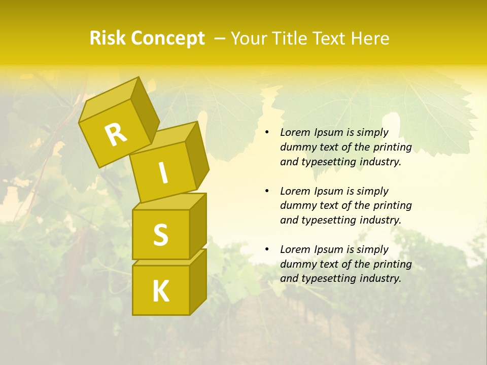 Napa Beauty Agriculture PowerPoint Template