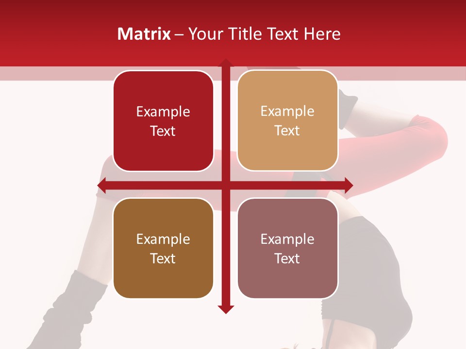 Cool Performer Flexibility PowerPoint Template