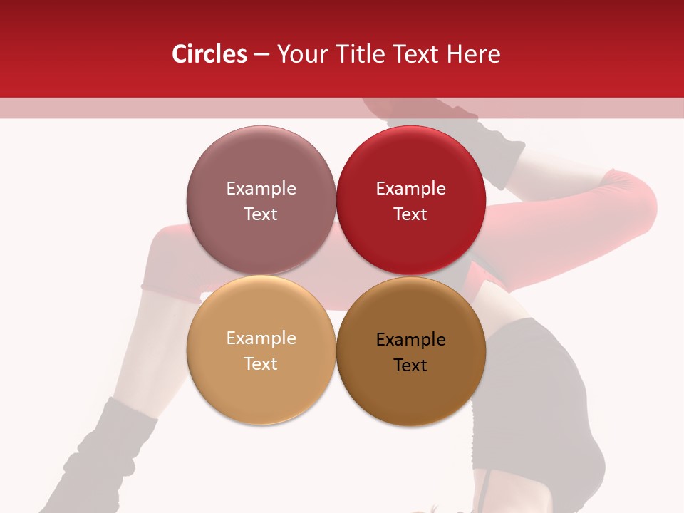 Cool Performer Flexibility PowerPoint Template