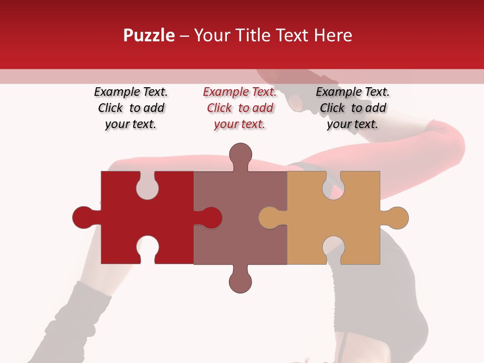 Cool Performer Flexibility PowerPoint Template