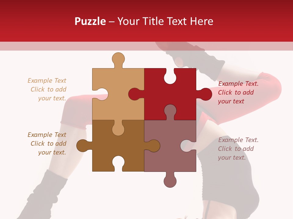 Cool Performer Flexibility PowerPoint Template