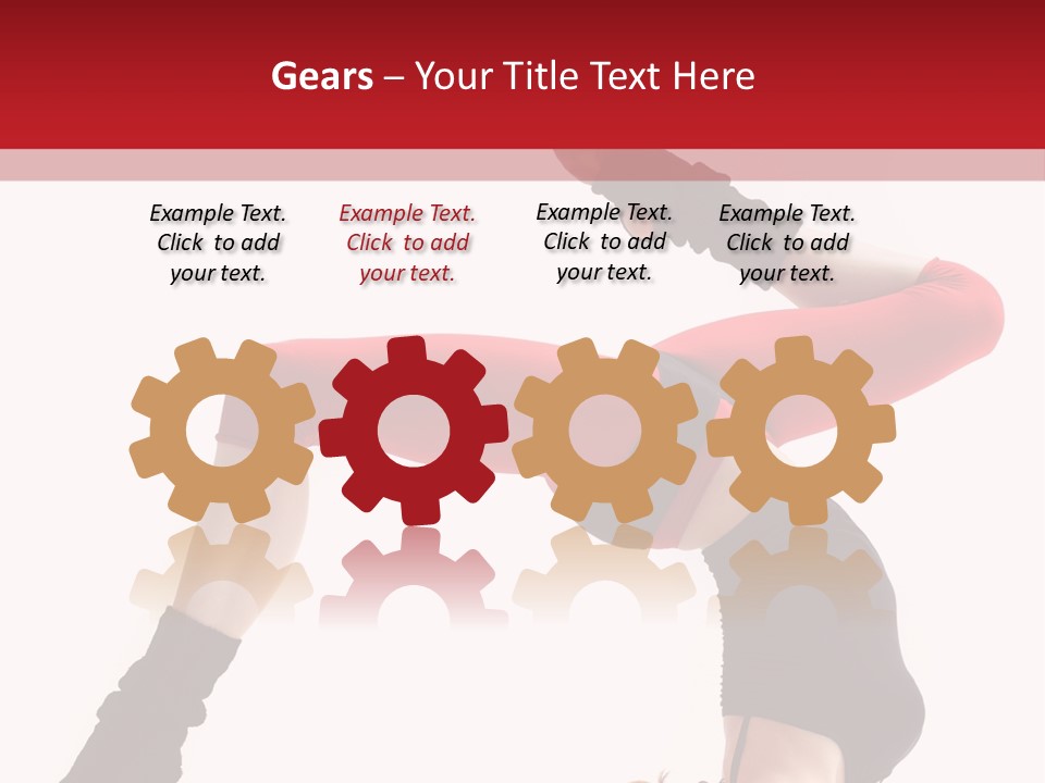 Cool Performer Flexibility PowerPoint Template