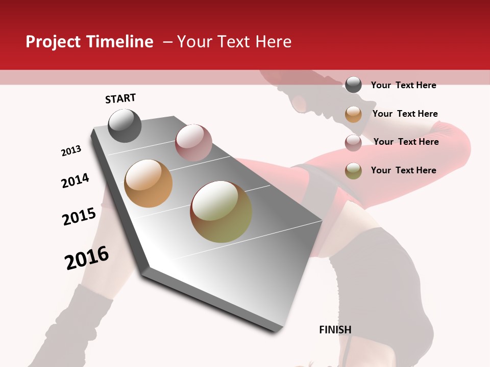Cool Performer Flexibility PowerPoint Template