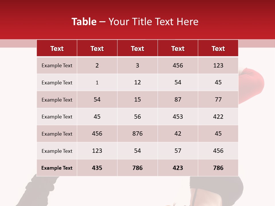 Cool Performer Flexibility PowerPoint Template