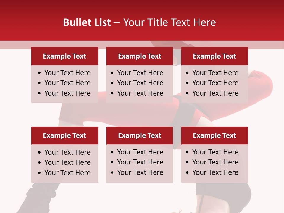 Cool Performer Flexibility PowerPoint Template