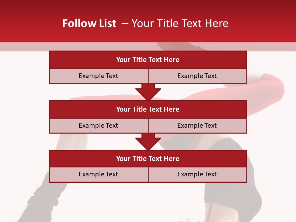 Cool Performer Flexibility PowerPoint Template