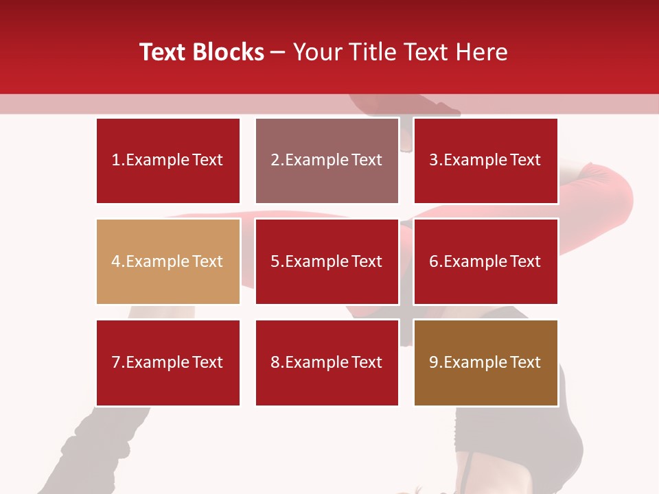 Cool Performer Flexibility PowerPoint Template