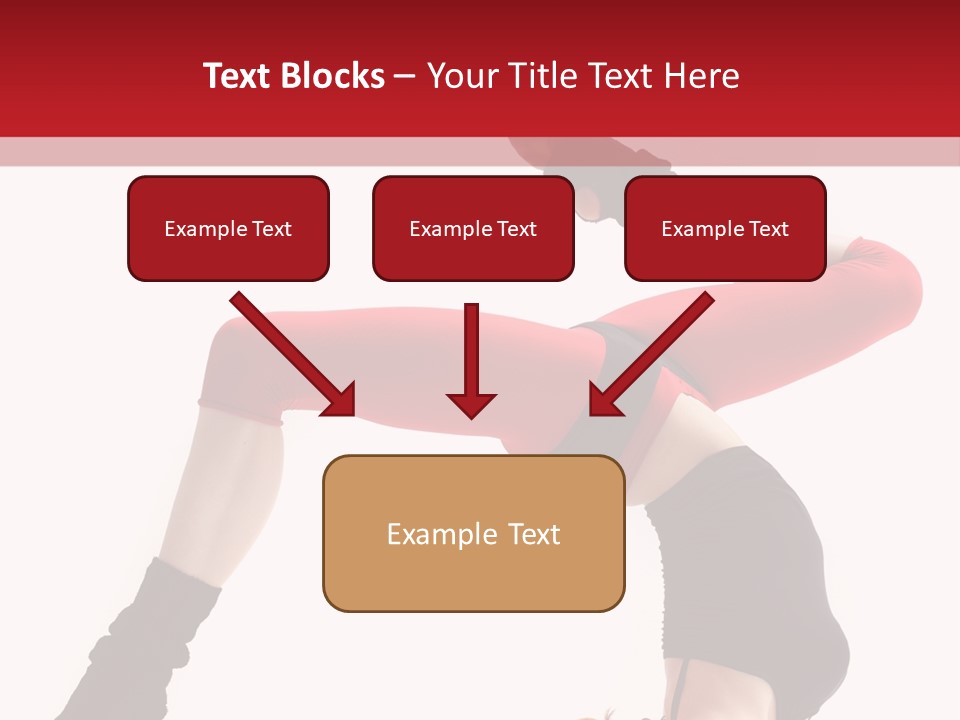 Cool Performer Flexibility PowerPoint Template