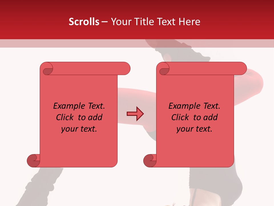 Cool Performer Flexibility PowerPoint Template