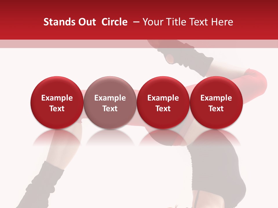 Cool Performer Flexibility PowerPoint Template