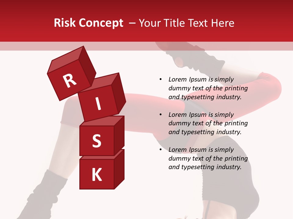 Cool Performer Flexibility PowerPoint Template