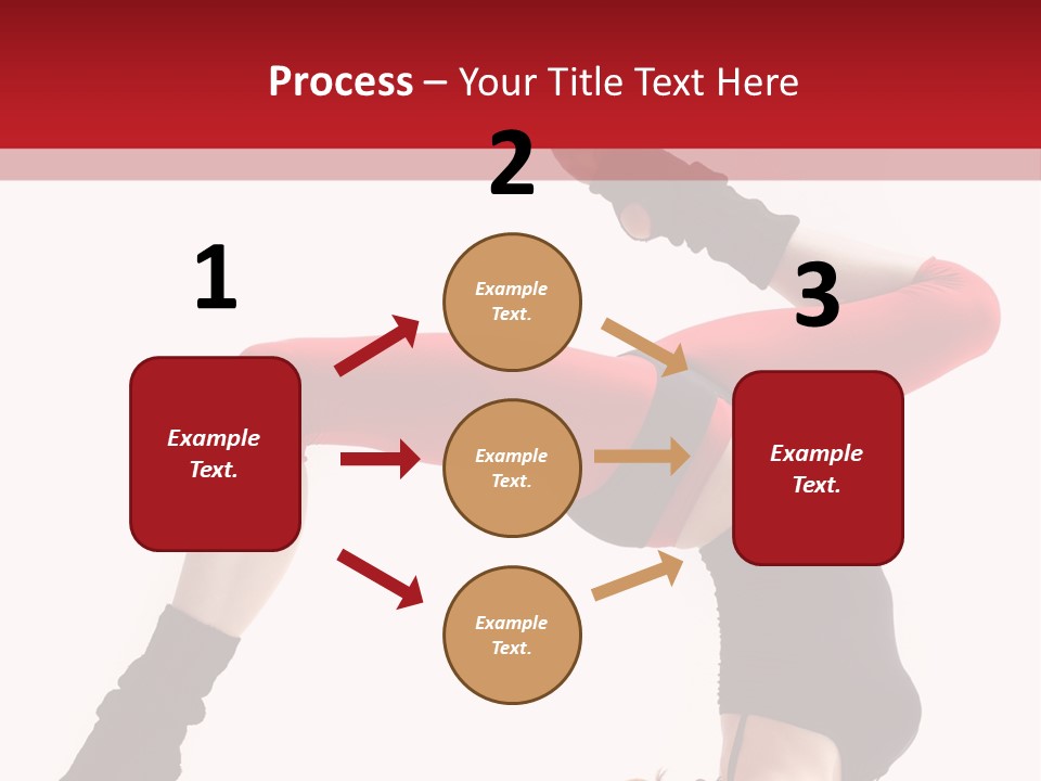 Cool Performer Flexibility PowerPoint Template