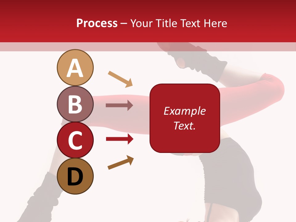 Cool Performer Flexibility PowerPoint Template