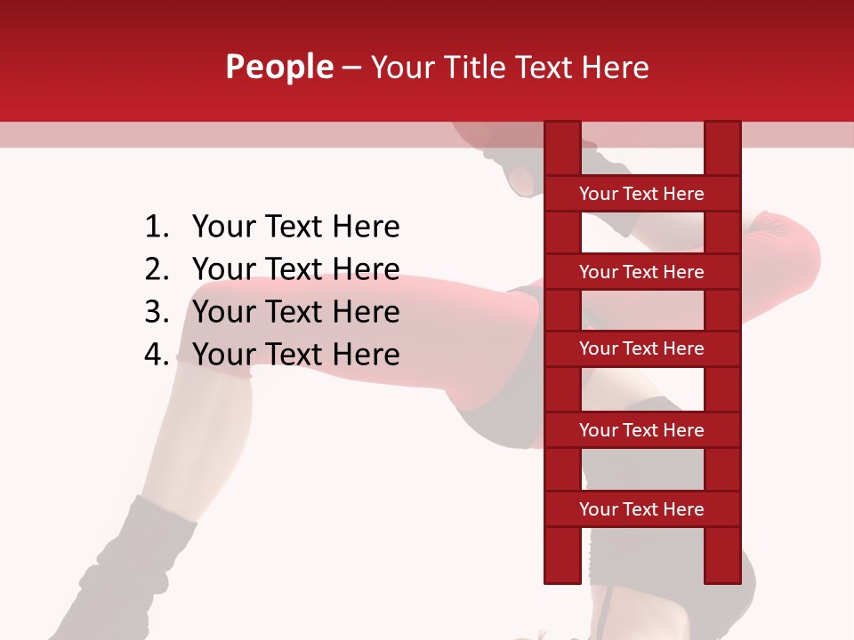 Cool Performer Flexibility PowerPoint Template