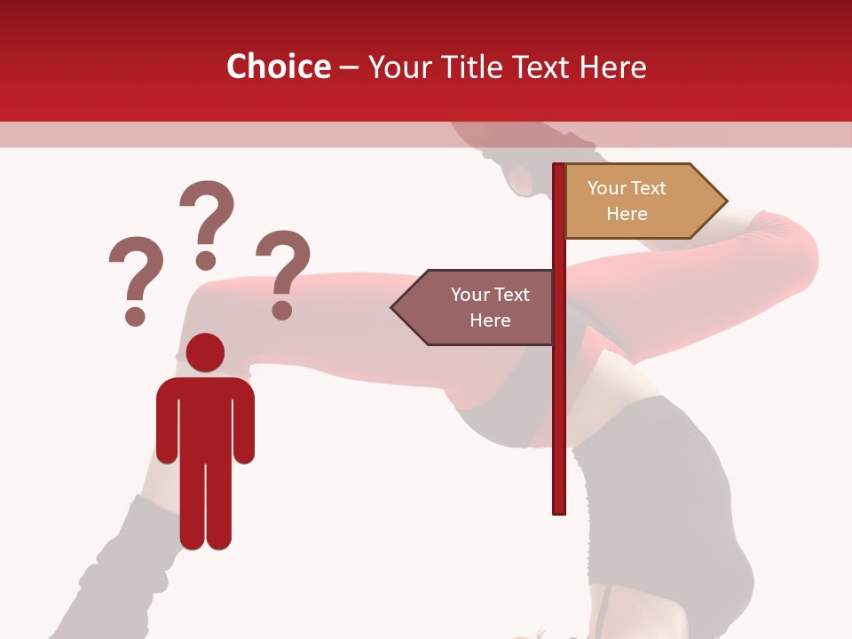 Cool Performer Flexibility PowerPoint Template